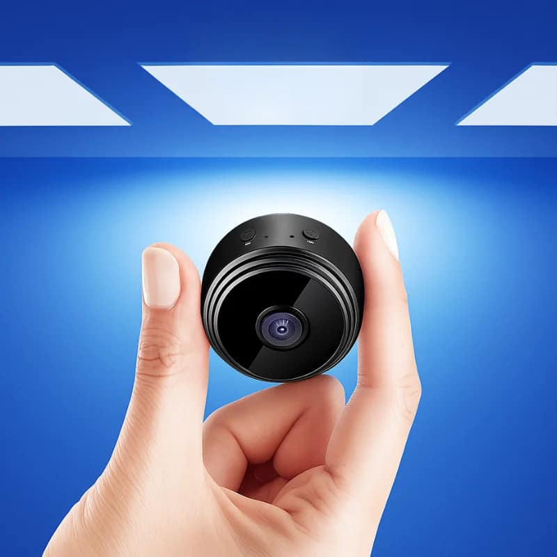 Wireless Mini Magnetic Security Camera with 1080P HD Night Vision Wireless Mini Magnetic Security Camera with 1080P HD Night Vision