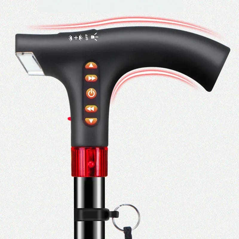 Multifunctional Foldable LED Flashlight Walking Cane Multifunctional Foldable LED Flashlight Walking Cane - Image 3