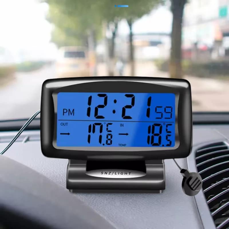 Car Clocks Dashboard Thermometer Car Clocks Dashboard Thermometer