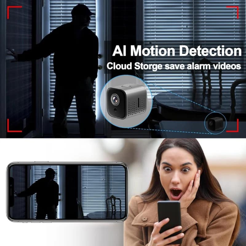 1080P HD WiFi Discreet Mini Camera