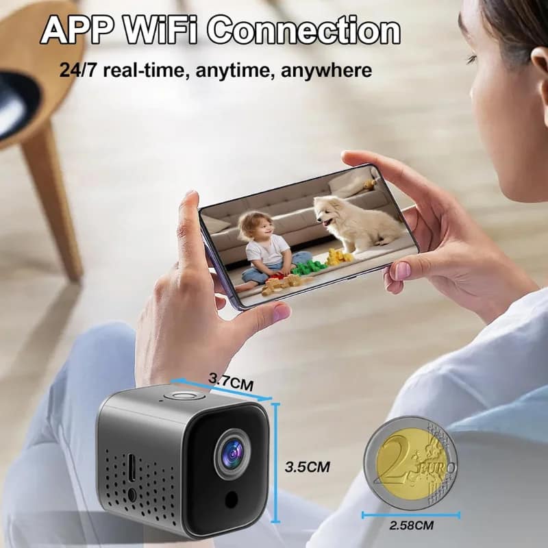 1080P HD WiFi Discreet Mini Camera