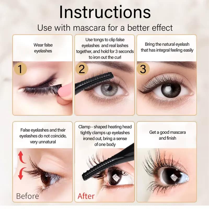 Electric Heated Eyelash Curler