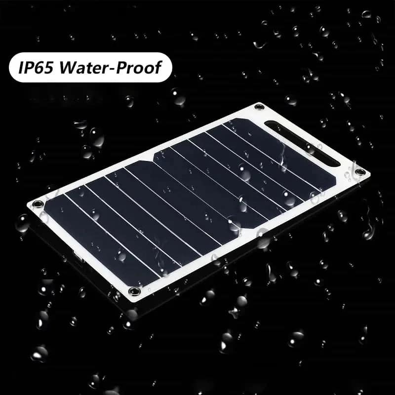 Solar Panel With Portable USB Battery Solar Panel With Portable USB Battery - Image 4