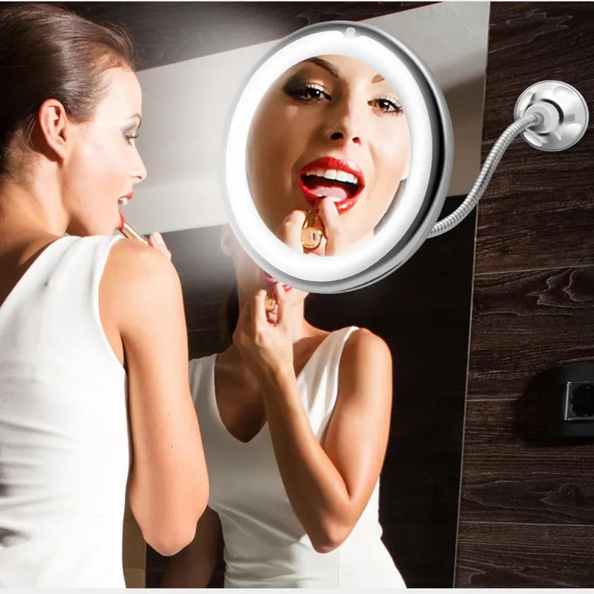 10x LED Vanity Magnifying Mirror