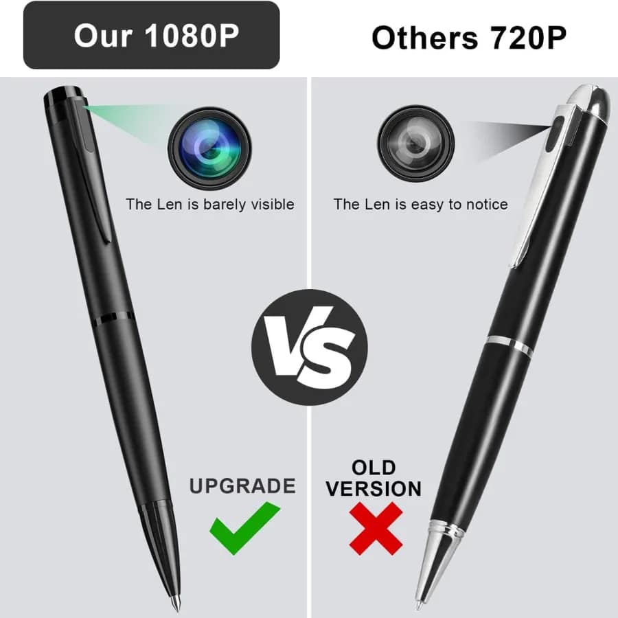Mini Cam Pocket Pen Camera 1080P HD 64GB Mini Video Recorder DVR Security USB - Image 3