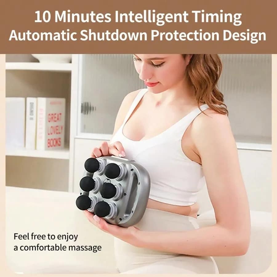 Fascia 6-Head Muscle Massager Gun