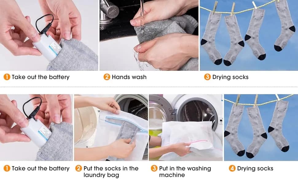 Rechargeable Electric Heated Socks