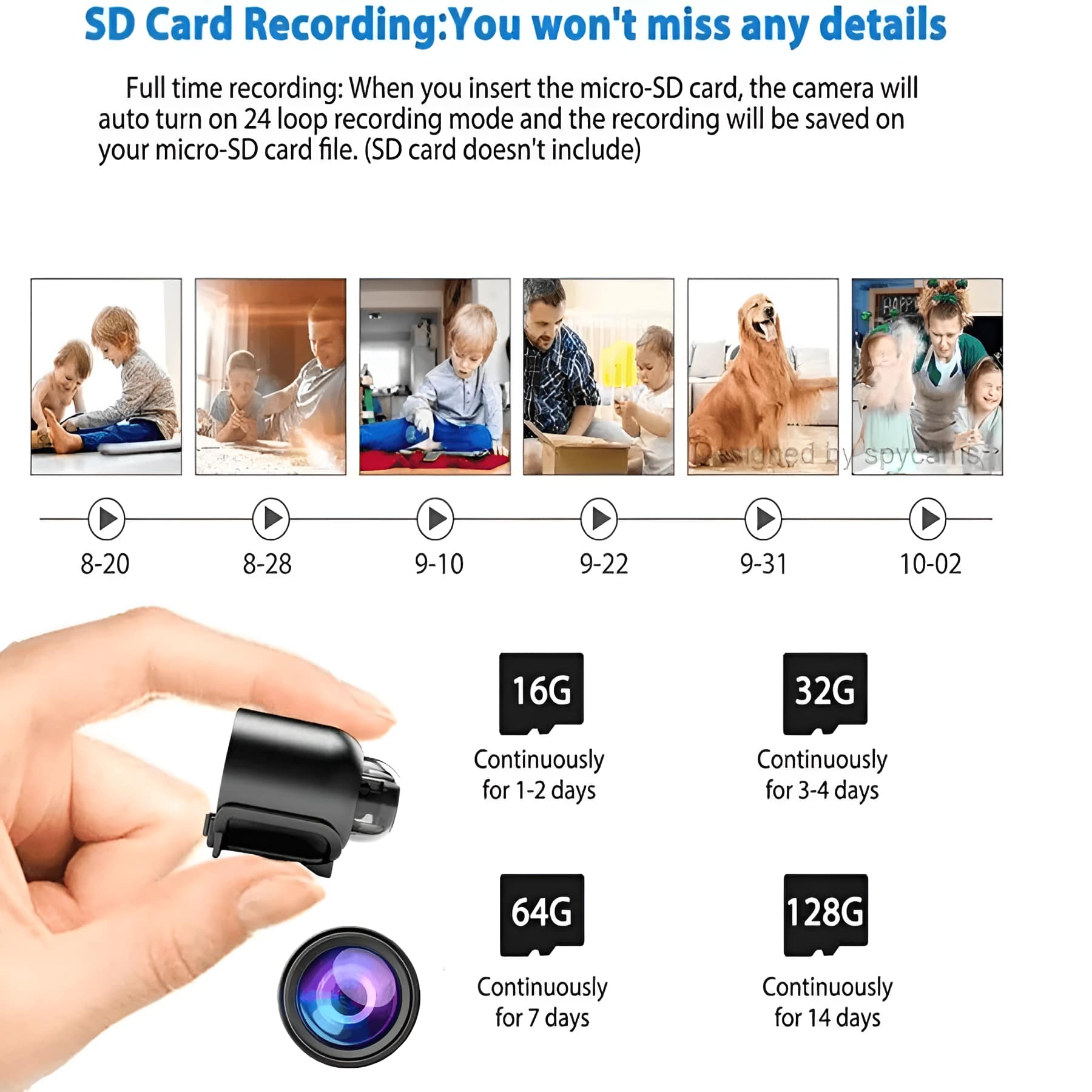 Smallest Mini Nanny Camera Full HD